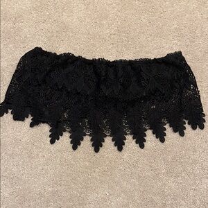 Black Lace Bandeau